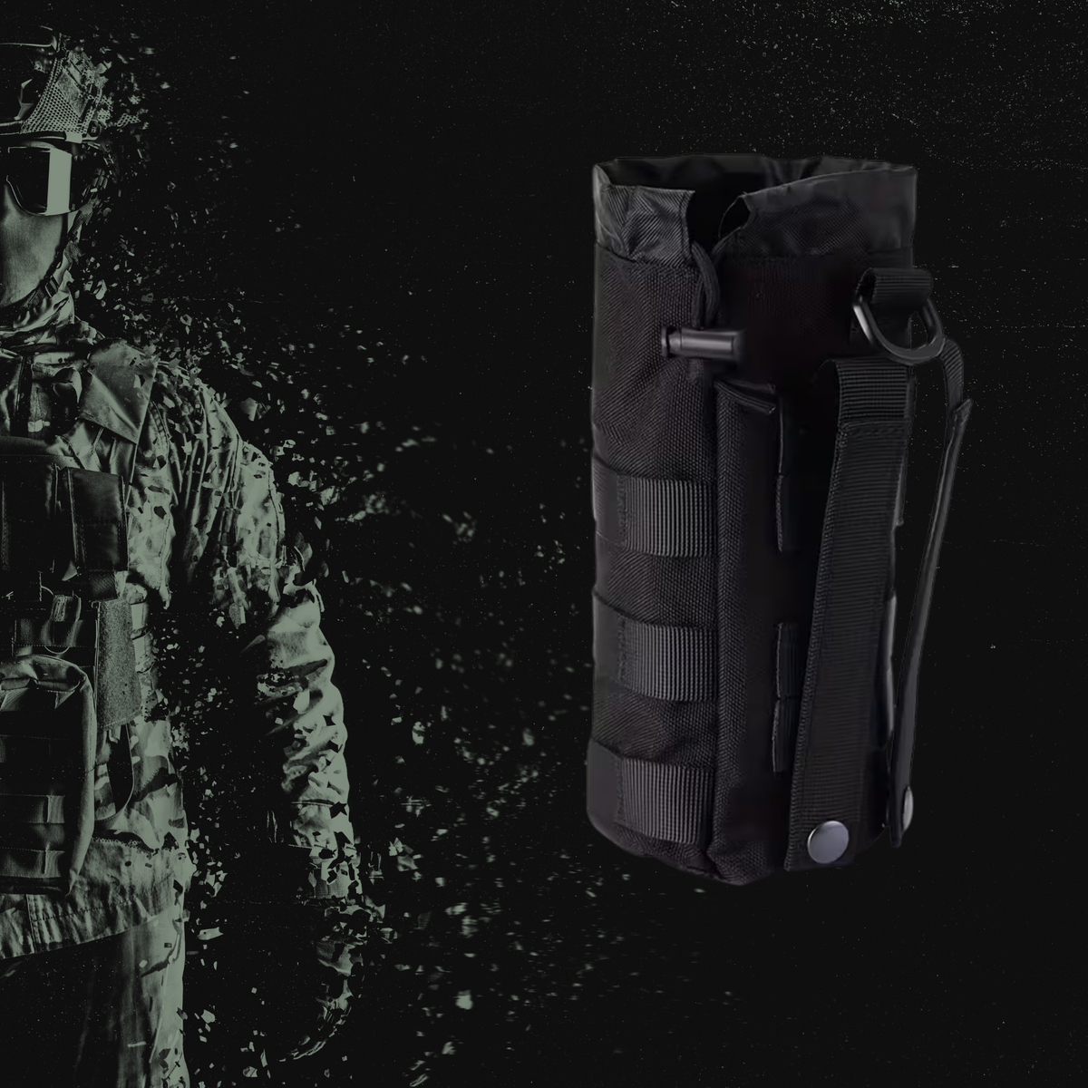 #torbica_za_vodu_za_boravak_u_prirodi_molle_sistem_izvidanje_osmatranje_airsoft_specijalce_padobrance_prezivljavanje_ranac_teren_crna_prva_linija#