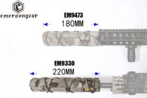 Emersongear 22cm Suppressor Cover EM9330 Airsoft taktička navlaka za prigušivač u Multicam kamuflaži Prva Linija Srbija 6