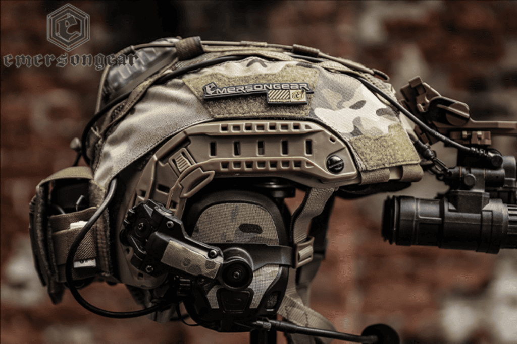 Emersongear Fast SF Super High Cut Helmet EM9695TANLXL taktički šlem u TAN boji sa NVG nosačem i bočnim šinama Prva Linija Srbija 1